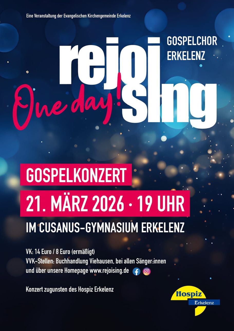 Rejoising live in concert